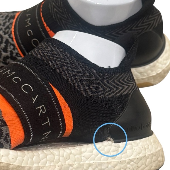 Adidas by Stella McCartney Ultra Boost Laceless Leopard Print Trainers Size 8.5 - Picture 9 of 10